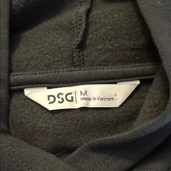 DSG Classic Black Fleece Hoodie - Picture 2 of 2